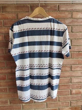 Camiseta Approach Rayas Azules y Blancas