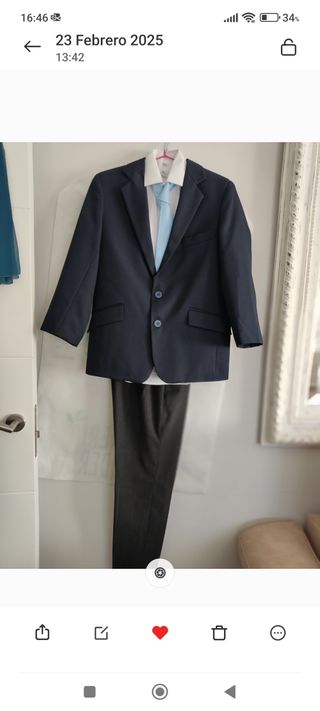 Traje de Comunión Completo Niño