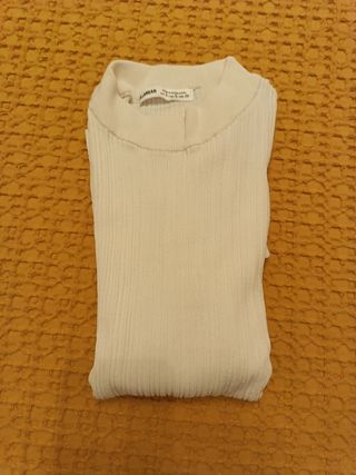 Jersey Pull&Bear beige talla S
