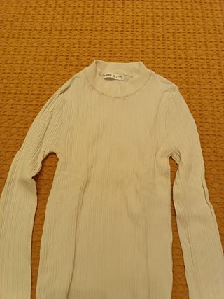 Jersey Pull&Bear beige talla S