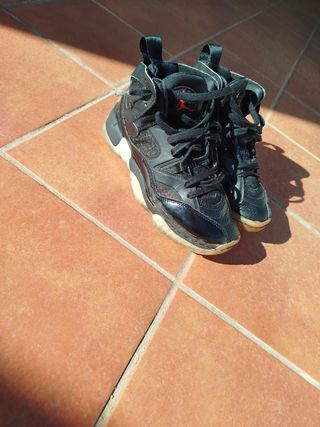 Air Jordan 6 Rings Negro Rojo