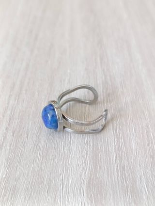 Anillo ajustable de lapislázuli