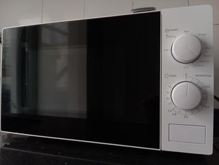 Microondas Aro Blanco