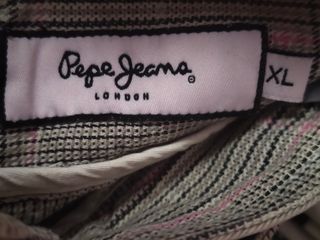 Minifalda a cuadros beige y rosa