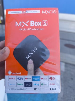MX Box S 4K Ultra HD Android TV Box Nuevo