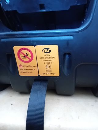 Silla coche bebé giratoria 360° ISOFIX