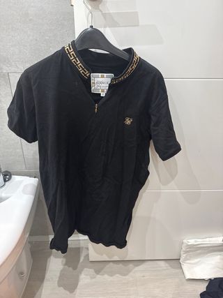 Camiseta SikSilk Negra Talla S