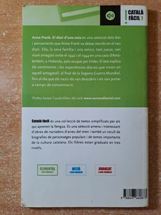 Anna Frank. El diari d'una noia (Català fàcil) ...