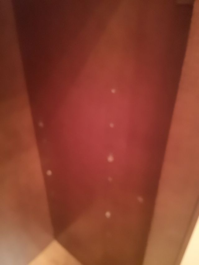 Mueble vitrina madera con cristal ácido