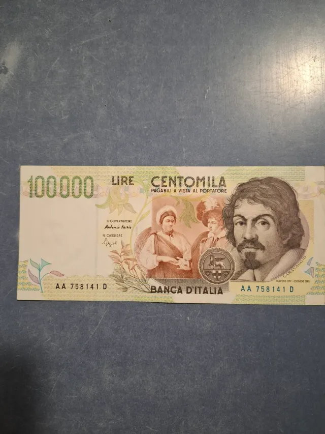 100.000 Liras Italianas