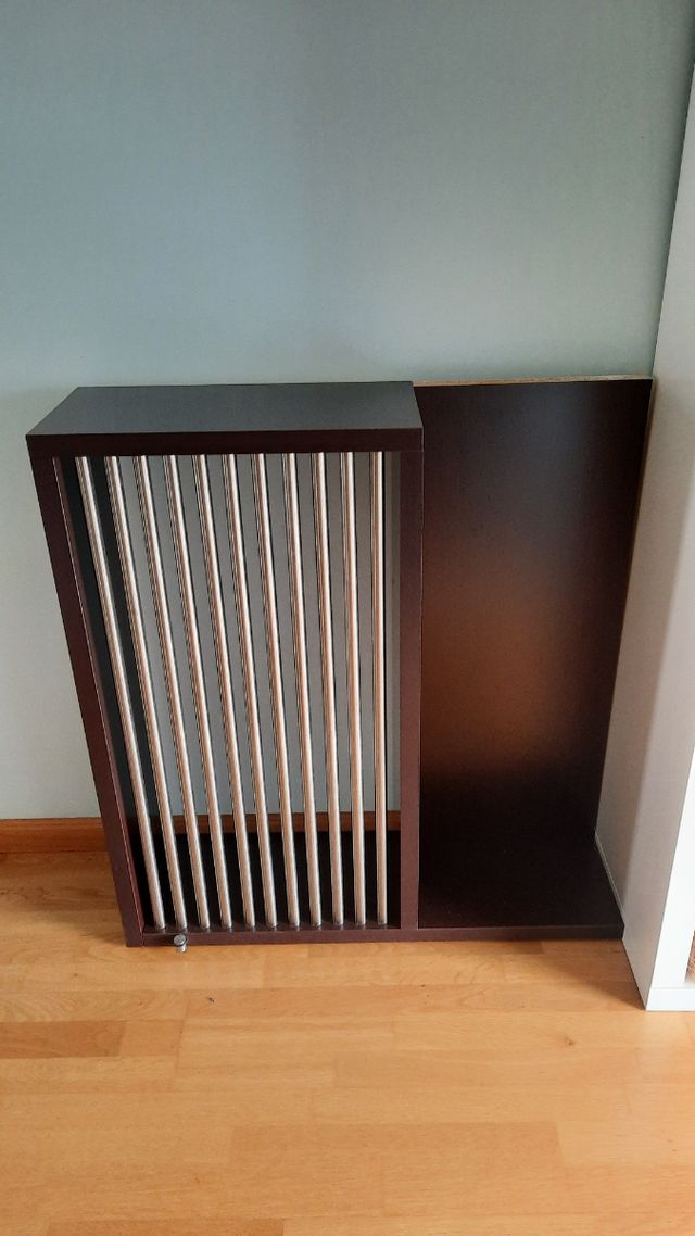 Mueble recibidor cubrerradiador y cubrecontador