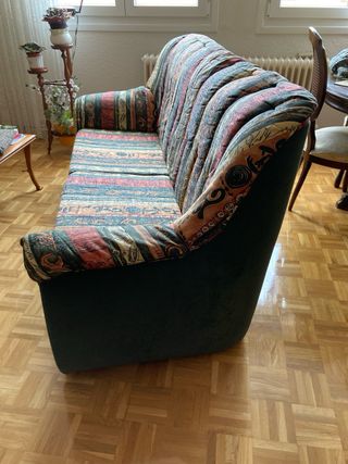 Sofá estampado 2 plazas