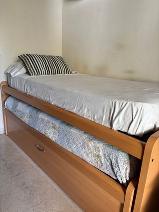 Cama nido de madera