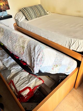 Cama nido de madera