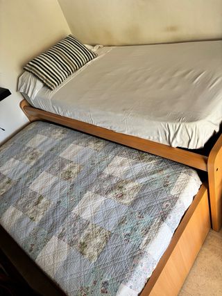 Cama nido de madera