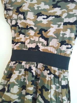Vestido militar Mango Talla S