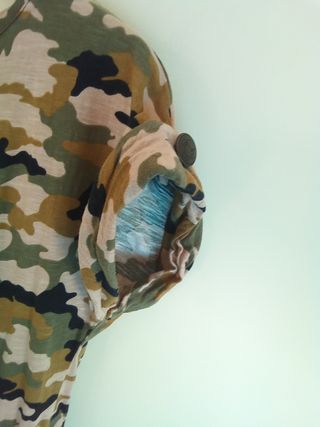 Vestido militar Mango Talla S
