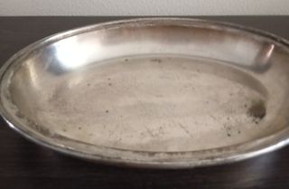 RARA BANDEJA GRANDE OVALADA ANTIGUA DE 1892-99 