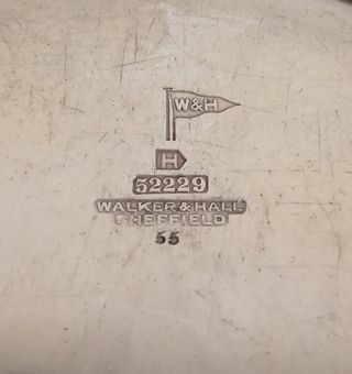 RARA BANDEJA GRANDE OVALADA ANTIGUA DE 1892-99 