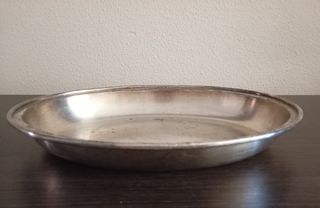 RARA BANDEJA GRANDE OVALADA ANTIGUA DE 1892-99 