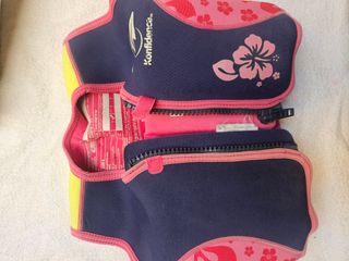 Giubbotto salvataggio Konfidence blu/rosa