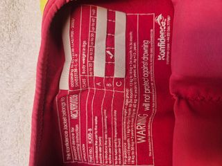 Giubbotto salvataggio Konfidence blu/rosa