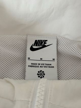 Chaqueta Cortavientos Nike Blanca
