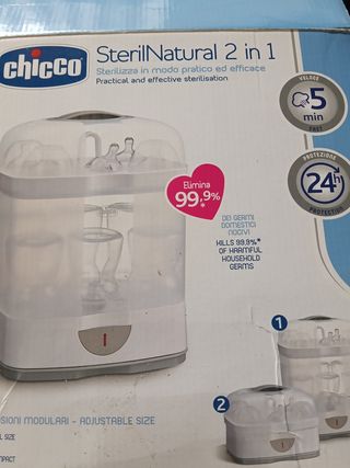 Esterilizador Chicco SterilNatural 2 en 1