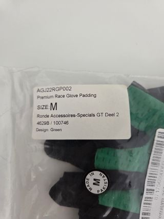 Guantes AGU Jumbo Visma Verdes