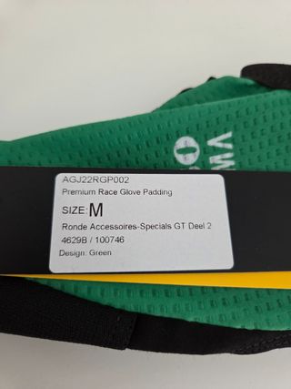 Guantes AGU Jumbo Visma Verdes