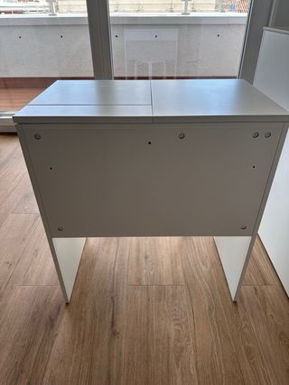 Tocador BRIMNES IKEA blanco con banquito
