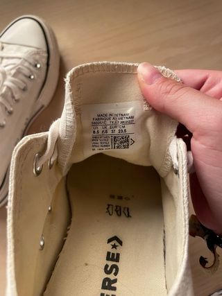 Converse Blancas Talla 37