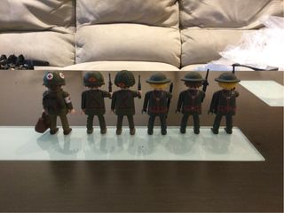 Playmobil Soldados 2ª Guerra Mundial 9€ unidad