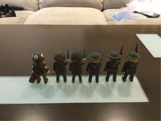 Playmobil Soldados 2ª Guerra Mundial 9€ unidad