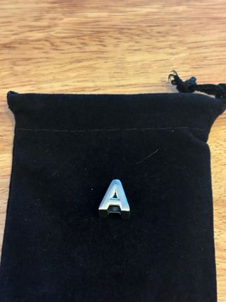 Charm Letra A Plata Compatible Pandora