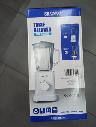 Batidora SILVANO 700W 1.5LJarra Cristal LICUADORA
