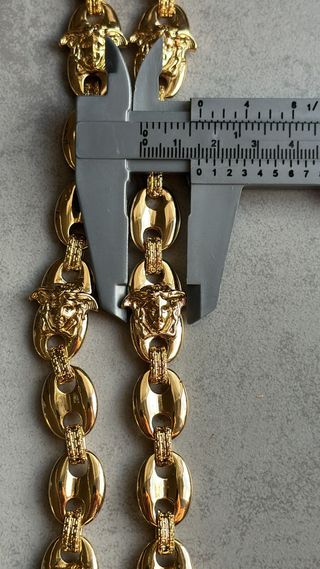Conjunto Collar y Pulsera Oro laminado 14 k