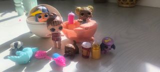 Lol Surprise Conjunto 3 Muñecas con Accesorios
