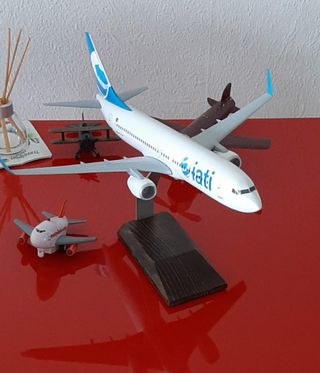 Maqueta de avión de colección