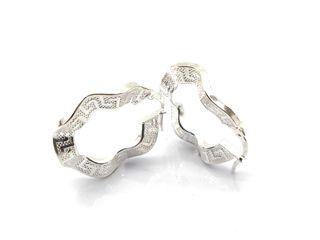 argollas plata 925mm