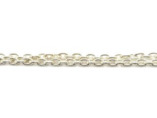cadena plata 925mm 25cm