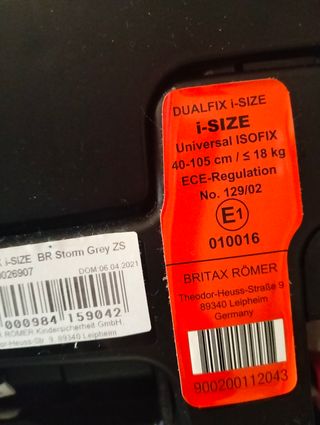 Silla de coche Britax Römer