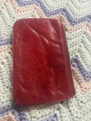 Cartera Bimba y Lola Tachuelas Piel Roja