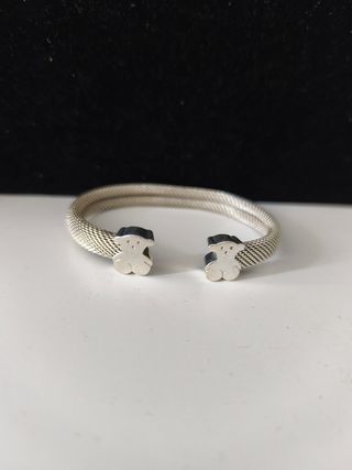 Pulsera Tous Mesh Plata Mediana