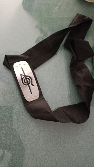 Capa Akatsuki Naruto y Bandana 