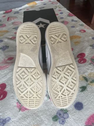 Converse Chuck Taylor All Star Lift Piel Blancas