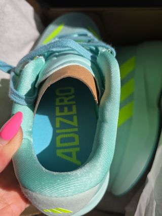 Zapatillas Adidas Adizero Evo SL Teal/Amarillo