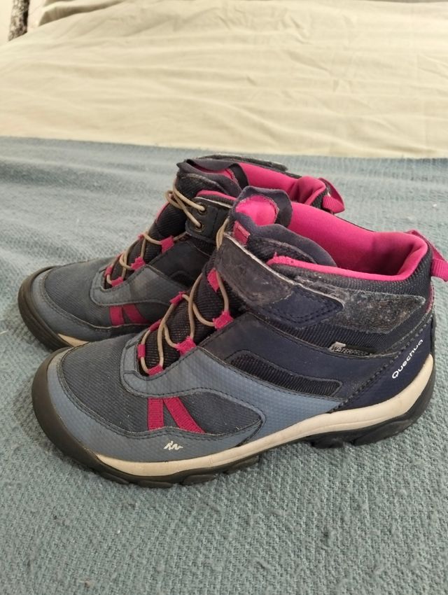 Botas trekking niña Quechua Talla 31/32
