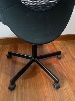Silla de escritorio negra