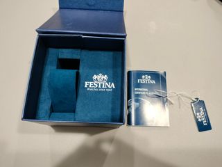 Reloj Festina F20562/1 Hombre Oro y Plata